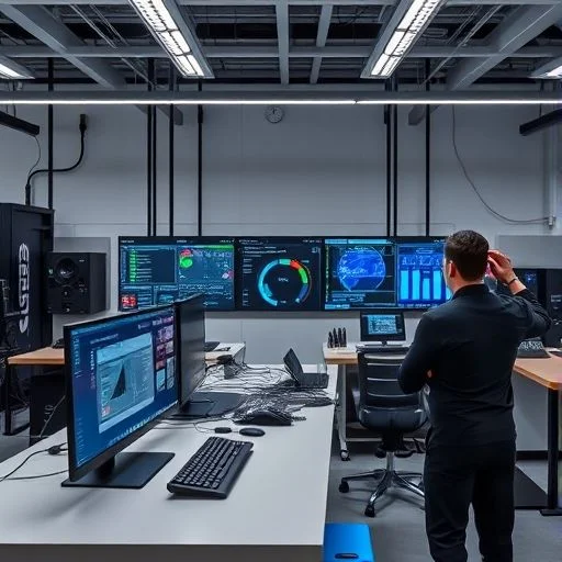 Intelligent data processing visualization